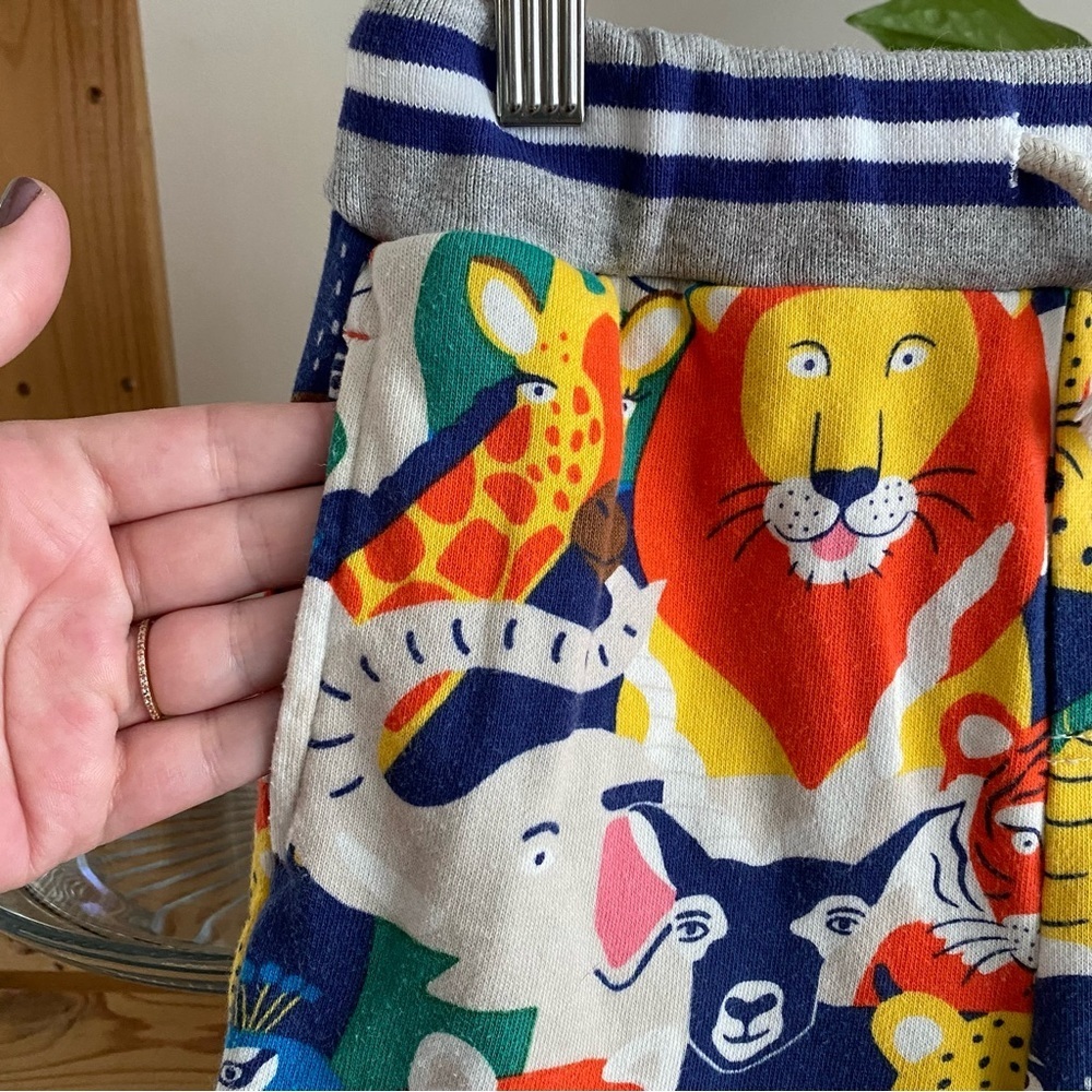 Mini Boden Colorful Animal Print Kids Shorts - Picture 7 of 11